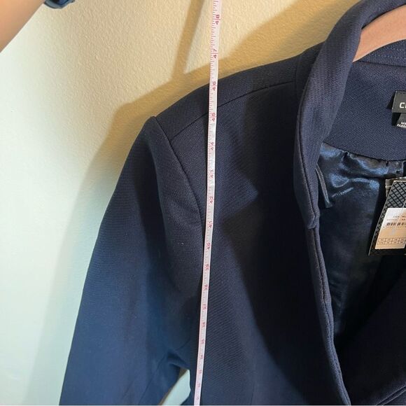 City Chic Women’s Navy Blue Mia Coat 16 NWT - Picture 13 of 15